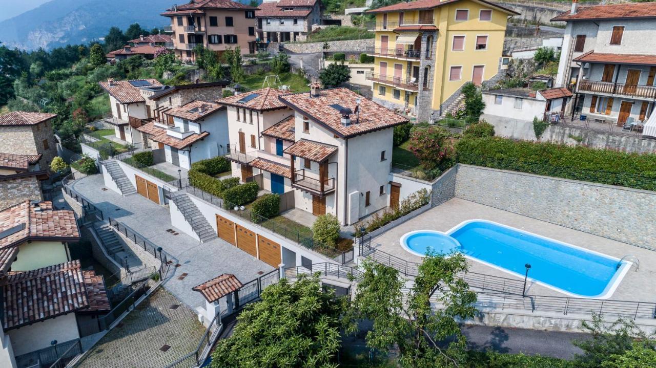 Iseo Lake Villa Con Vista Lago E Piscina Коста-Вольпіна Екстер'єр фото