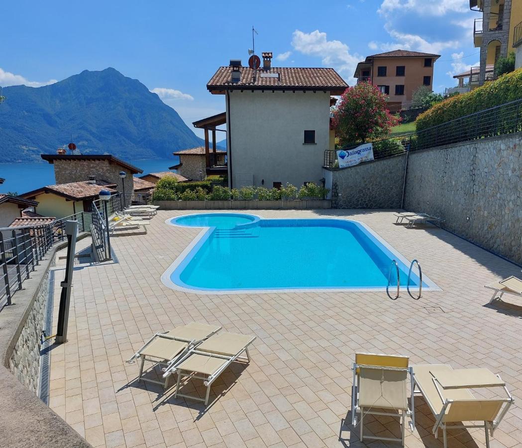 Iseo Lake Villa Con Vista Lago E Piscina Коста-Вольпіна Екстер'єр фото