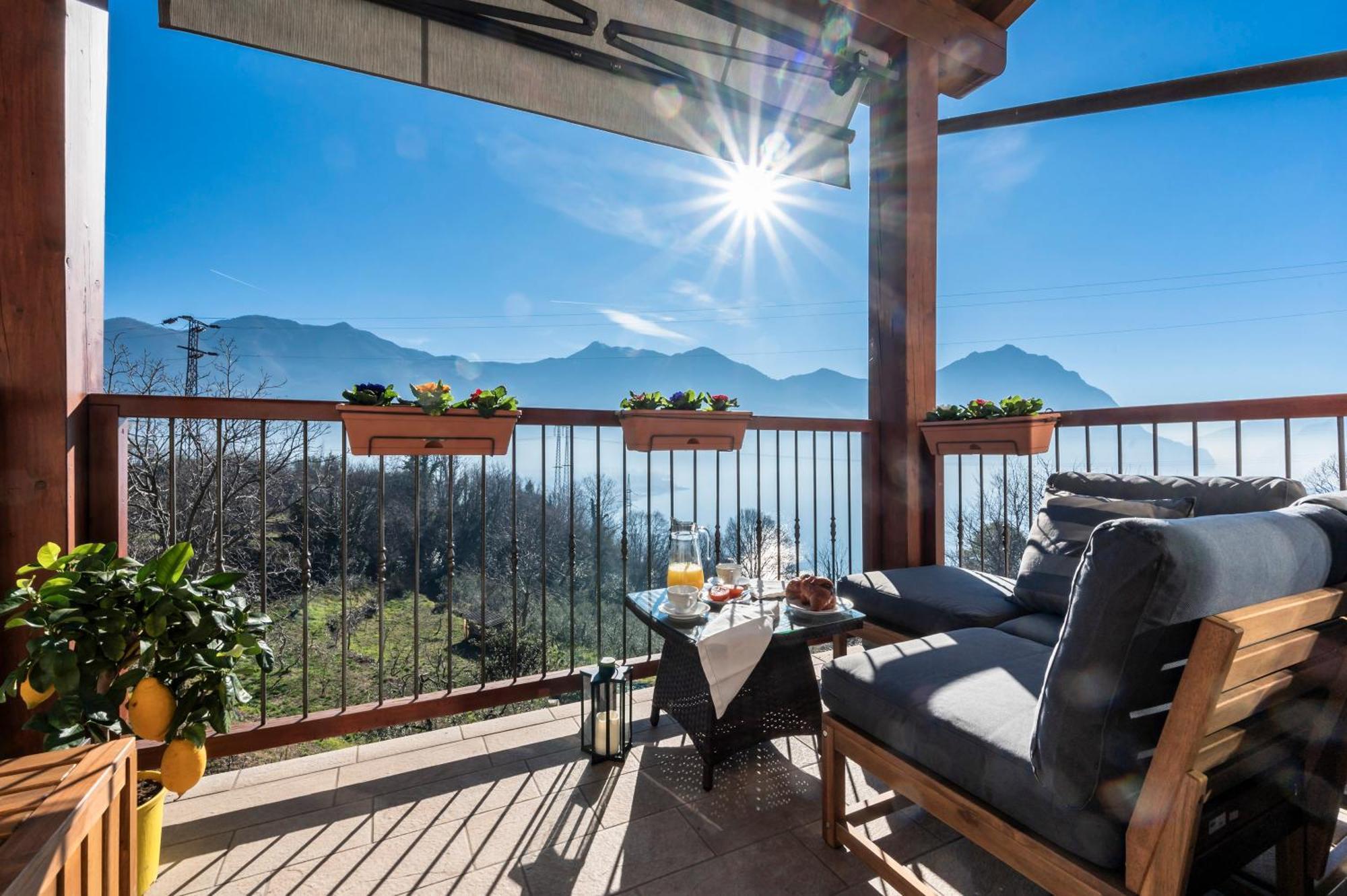 Iseo Lake Villa Con Vista Lago E Piscina Коста-Вольпіна Екстер'єр фото